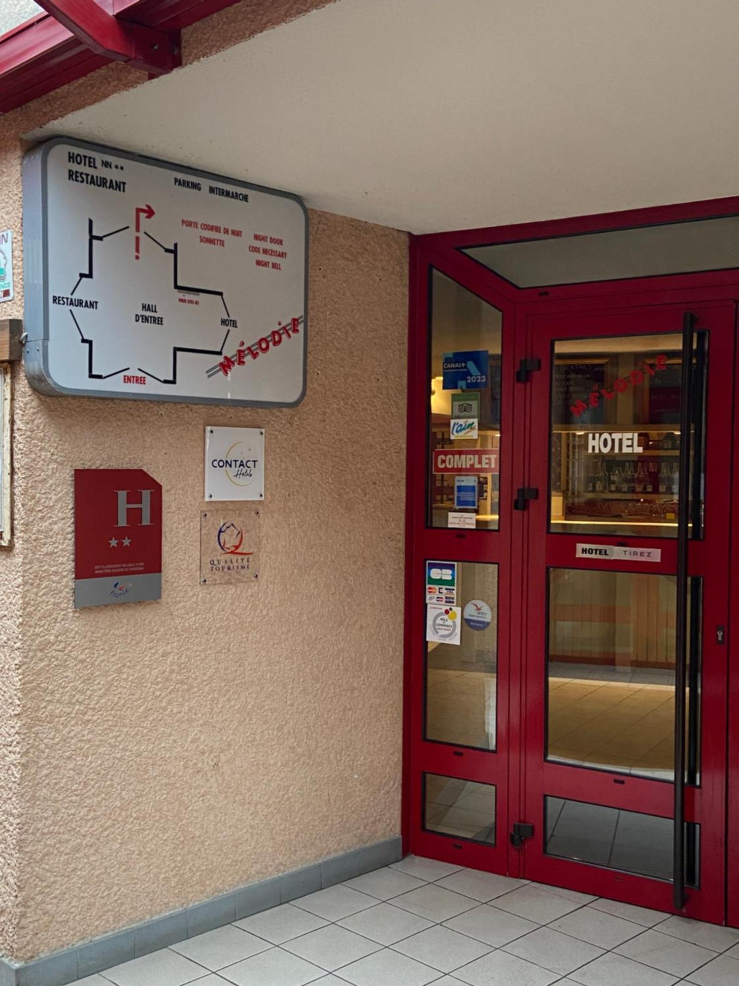 Hotel Melodie Bellignat Dış mekan fotoğraf